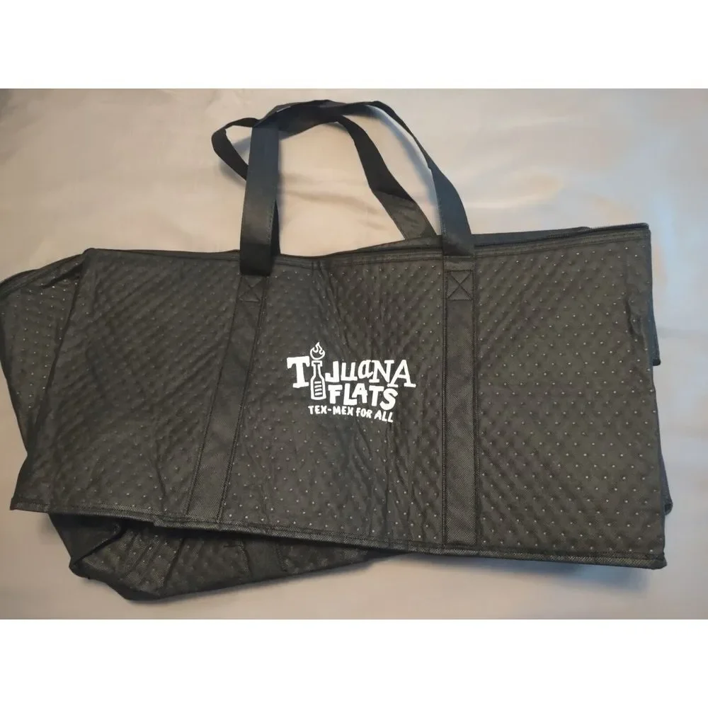 Insulated Food Delivery Bags Black XXL Large Warm‎ Bags Light Weight*
